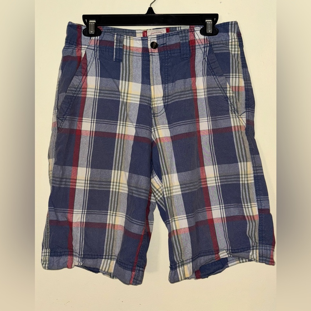 Mossimo Supply Co. Multicolor Plaid Shorts